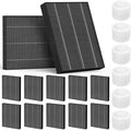 6000S Filters Replacement Compatible with LEVOIT Superior 6000S Smart Evaporative Humidifier, 12 Pack Gray 6000S Wick Filters+ 6 Pack White Top Fill Filters