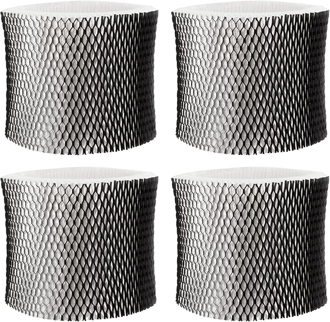 4 Pack HWF64 Humidifier Filter for Sunbeam Humidifier Filter B, SCM1746, Compatible with Holmes HM1730, HM1745, HM1746