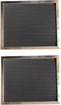 Filter Everything Activated Carbon Filter Compatible with Broan 99010181 – Hood Range Vent Filters for Smoke, Grease & Odor Removal – Measures 8" x 9 1/2" x 5/16", 2-Pack