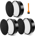 Colorfullife 3 Pack LV-H132 Replacement Filter Compatible with LEVOIT LV-H132 Air Purifier Filter Replacement, H13 True HEPA Filter, Activated Carbon Filter, Pre Filters, Part # LV-H132-RF