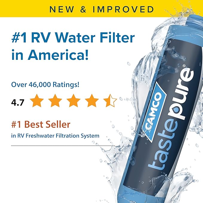 Camco TastePURE Water Filter, 6-Step Filtration | - Image 4