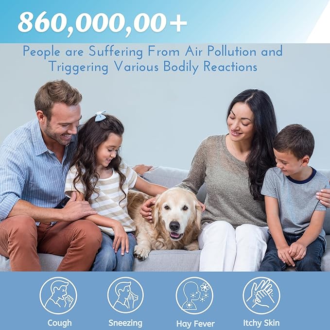 Nispira AER1 Filter Replacement for Holmes Air Purifier HAPF30AT HAP242-NUC, Odors Dust VOCs Remover, Total Air 2 True HEPA 4 Carbon Booster, 1.2 x 10 x 4.6 Inches