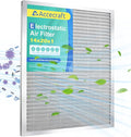 14x20x1 Electrostatic Air Filter, Washable & Reusable Aluminum AC/HVAC Furnace Filter, MERV 8, Lasts a Lifetime, Healthier Home or Office(Actual Size: 13.5"x19.5"x0.86")
