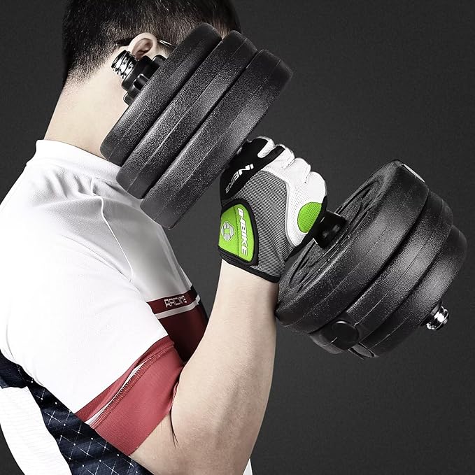 INBIKE 5mm Padded Half Finger Bike Bicycle Cycling Gloves-FlexoryFit