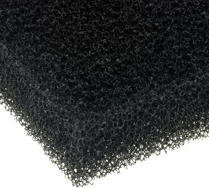 ALEGI 4 Pieces Aquarium Filter Foam Sponges Pad, Fish Tank Bio Sponge Coarse Sheet Filter Media Pad, Cut-to-Size Foam for Pet Filters (8x4x1 Inch 4 Pcs)