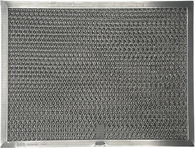 Stove Range Hood Vent Filter - Premium Aluminum Mesh and Charcoal Carbon Replacement for Broan Range Hoods, 8.5" x 11.25" x 3/8" - 1pk