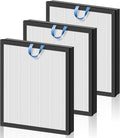 Vital 100S Replacement Filter for LEVOIT Vital 100S and Vital 100S-P Air Purifier, 3-in-1 H13 True HEPA and High-Efficiency Activated Carbon Filter, Vital 100S-RF, 3 Pack, White