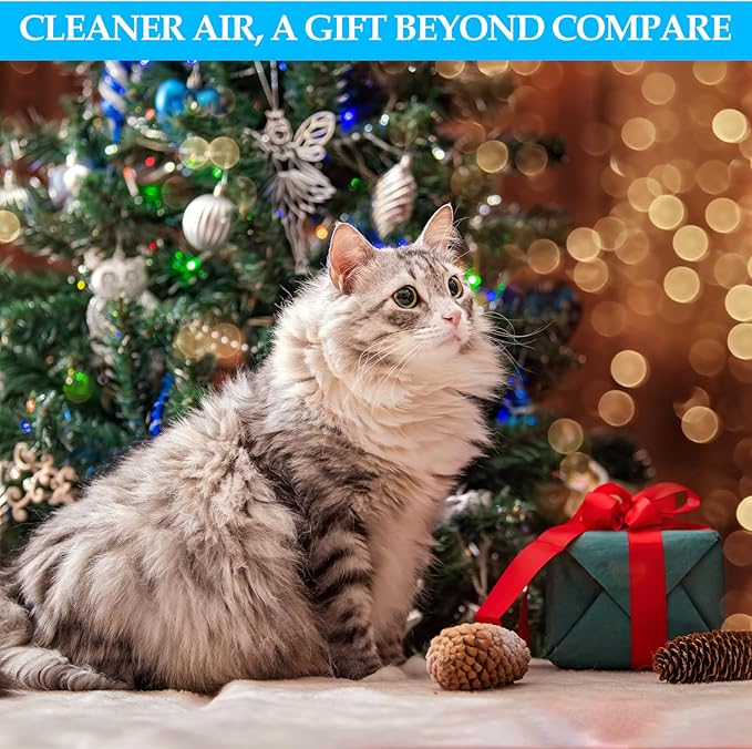 Cat Litter Deodorizer 99% Pets Poof Odor Eliminator White for Home Pets Litter Box Room Toilet Garage