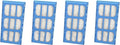 Nispira Replacement Water Filter Cartridges Compatible with Cat Mate & Dog Mate Fountains, Pack of 4