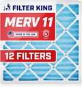 Filter King 30x30x1 Air Filter | 12-PACK | MERV 11 HVAC Pleated A/C Furnace by FilterKing