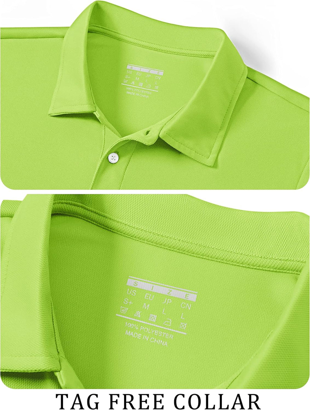 TACVASEN Mens Golf Shirt Dry Fit Mens Polo Shirts Short Sleeve Performance Golf Polos for Men with Collar Work Shirts
