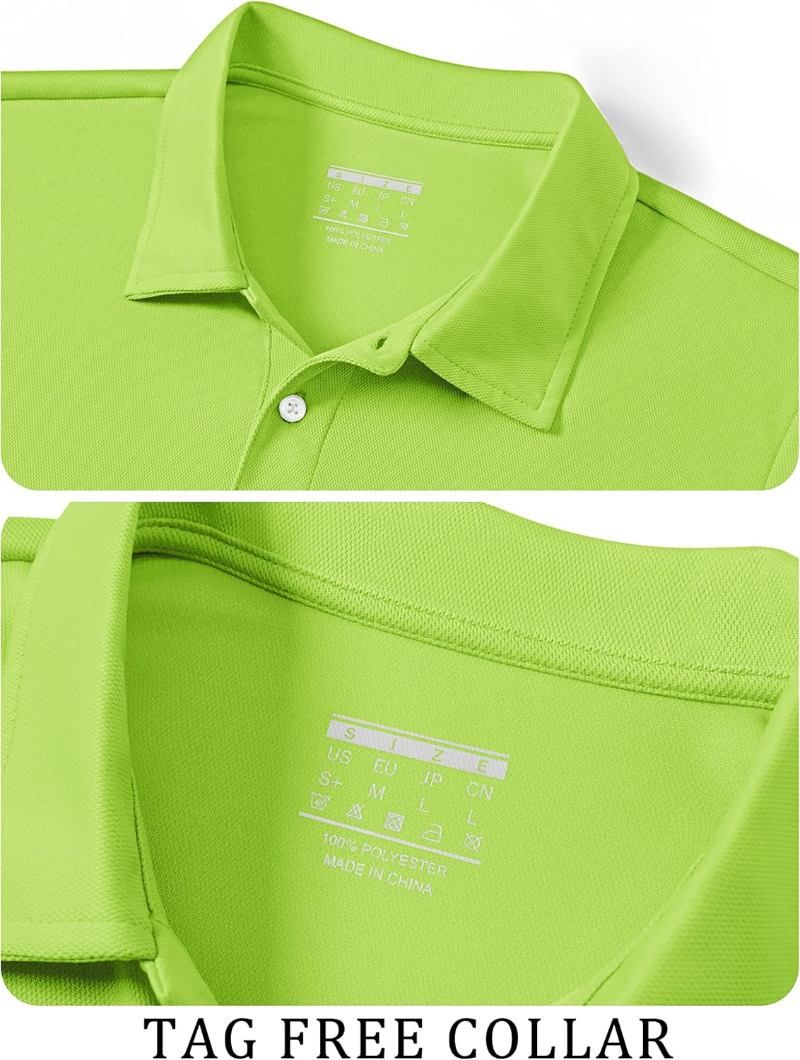 TACVASEN Mens Golf Shirt Dry Fit Mens Polo Shirts Short Sleeve Performance Golf Polos for Men with Collar Work Shirts