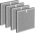4-Pack 3-in-1 Purezone Replacement Filter, Compatible with Pure Enrichment PureZone Air Purifier, H13 Grade True HEPA Filter, Part#PEAIRFIL