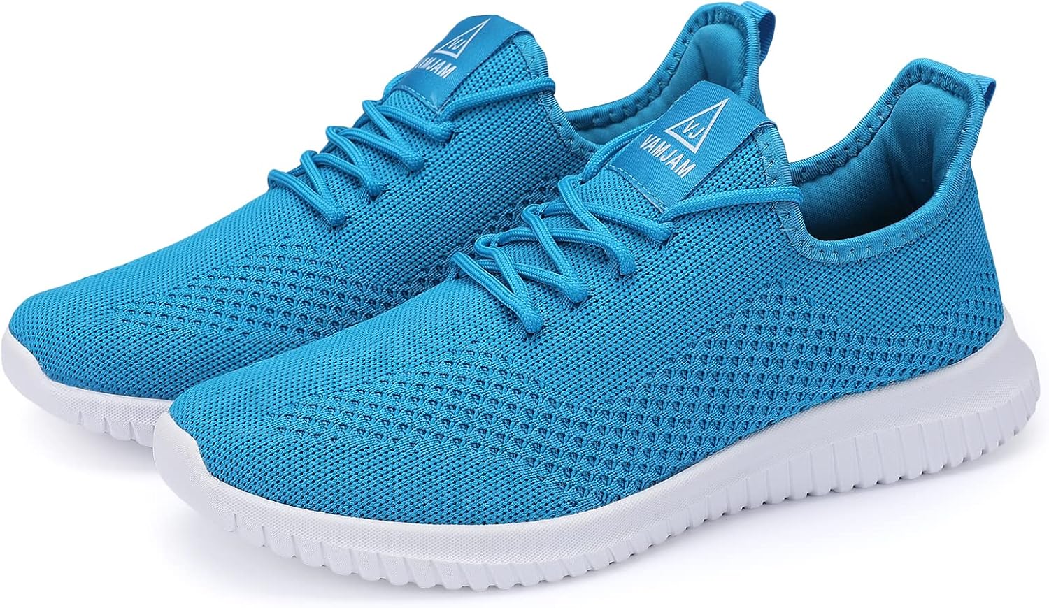 VAMJAM Men's Running Shoes Ultra Lightweight Breathable Walking Shoes Non Slip Athletic Fashion Sneakers Mesh Workout Casual Sports Shoes