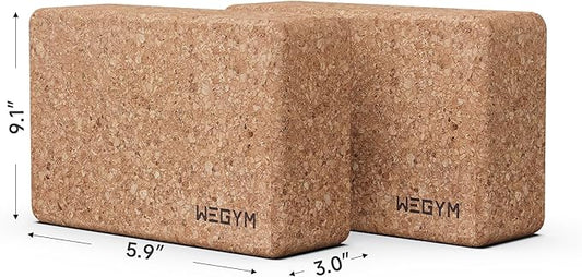 Yoga blocks with Anti-Slip, Comfortable Grip, Sturdy Sides for Secure Workouts at Home, for Yoga, and Pilate Training-FlexoryFit