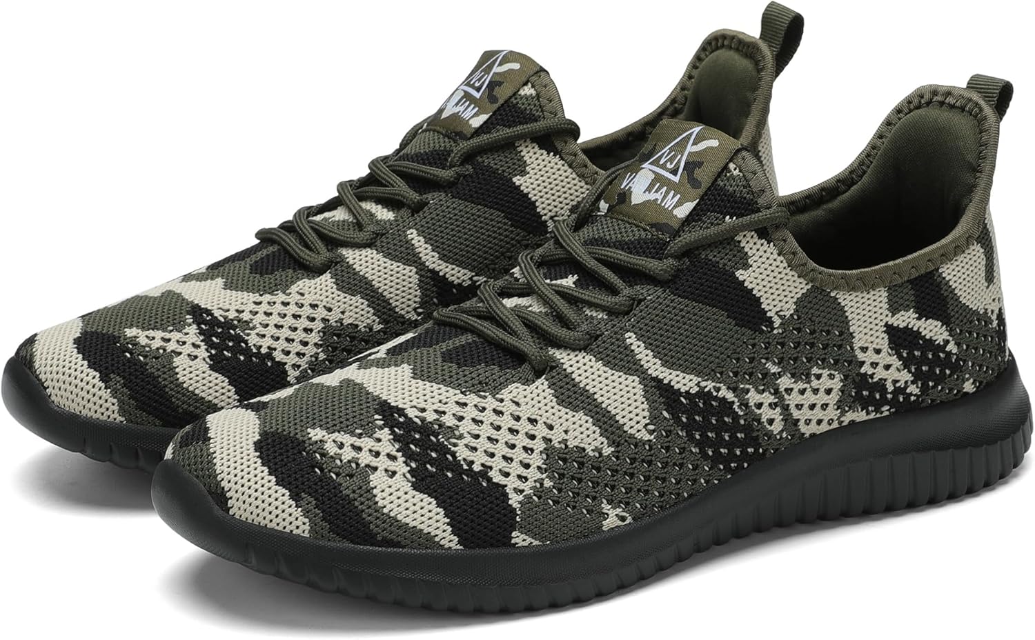 VAMJAM Men's Running Shoes Ultra Lightweight Breathable Walking Shoes Non Slip Athletic Fashion Sneakers Mesh Workout Casual Sports Shoes