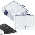 10 Packs Small Replacement Filter Cartridges for Aqueon QuietFlow E Internal Power Filter Size 10 and Minibow Aquarium Filters Size 1/2.5/5 Gallon ﻿