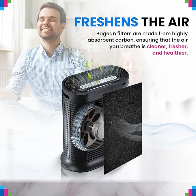 Cut to Fit Activated Carbon Filter Sheet 12” x 48” - Activated Carbon Air Filter for Air Purifiers Window AC Air Vent And More - Charcoal Filters Absorb Odors & Freshens the Air (1-Pack)