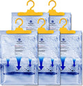 Dry & Dry 5 Pack[14 OZ] Premium Moisture Absorbers for Home, Basement & Bedroom - Small Dehumidifiers