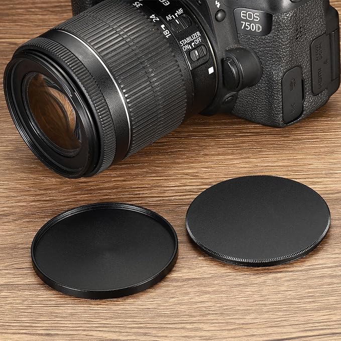 PATIKIL 46mm Lens Cap, Camera Lens Cap Cover Universal Lens Filter Stack Cap - Image 5