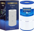 Cryspool® 08046 Filter Compatible with Hayward C900, CX900RE, C-900, PA90, Posi-Clear PXC-95, C-8409, Ultral-B6, PP-B6, FC-1292, 90 Sq. Ft Pool Filter Cartridge, 1 Pack