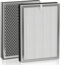 25 Replacement Filter for 25 Air Purifier S1/W1/B1, 3-in-1 True HEPA Activated by Cabiclean