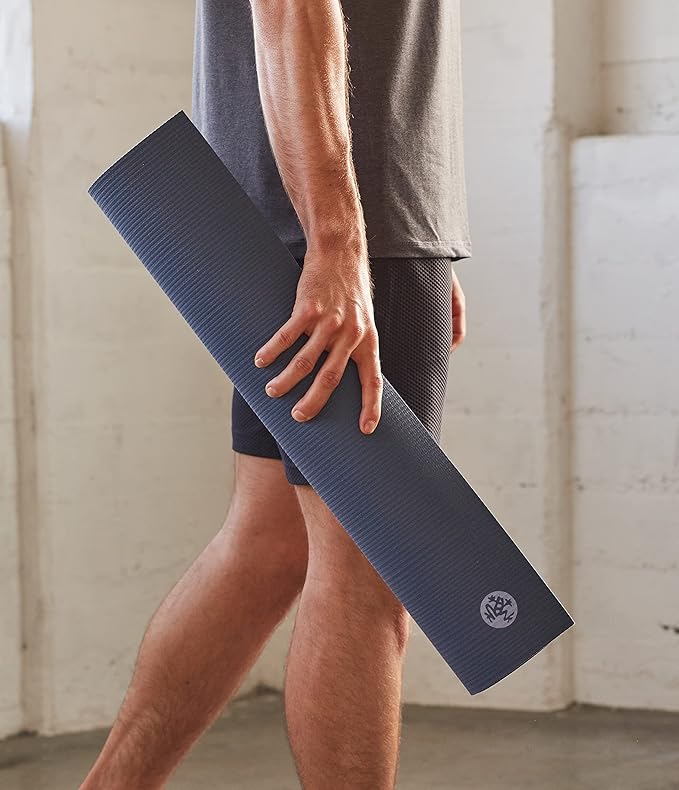 Manduka PRO Yoga Mat - 6mm | Lifetime Durability | Hygienic Construction | Premium Studio Quality | Teacher Approved-FlexoryFit