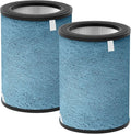 HP302 HP202 HC502 Replacement Filter Compatible with Shark HP200, HP300, HC500, UA & AP Series,3-in-1 H13 Grade True HEPA Filter,Part # HE2FKBAS,HE2FKBASMB,HE2FKPET,2 Pack