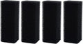 ALEGI Aquarium Bio Sponge Filter Media, Replacement Foam Insert Fit for 110 / Filters,30 PPI (AC110-4pcs)