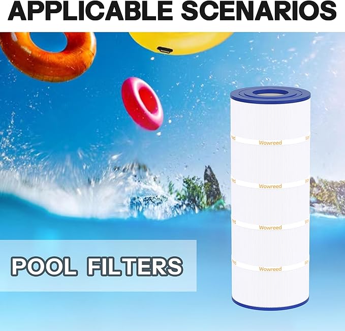 Pool Filter Compatible with C1200, cx1200re, PA120, C-8412, FC-1293, Clearwater II 125, Pro Clean 125, 120 sq. ft, 1 Pack
