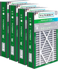 Filterbuy 16x25x3 Air Filter MERV 8 (MPR 700) Dust Defense Replacement (4-Pack), Pleated HVAC AC Furnace Filters for Trion Air Bear, Lennox X0581, and More (Actual Size: 15.63 x 24.13 x 3.00)