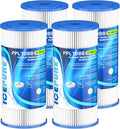 ICEPURE 50 Micron 10" x 4.5" Whole House Extra Coarse Pleated Sediment Filter by ICEPURE
