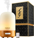 Essential Oil Diffuser, 100ml Ultrasonic Aromatherapy Humidifier, 6 in 1 Quiet Diffuser with Auto Shut-Off Function, Small Essential Oil Vaporizer（White）
