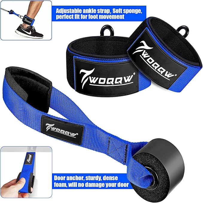 Heavy Resistance Bands for Working Out, 350lbs/450lbs Exercise Bands with Handles, Workout Bands Set for Men, Fitness Weight Bands for Muscle Strength Training, Stretching, Slim, Home Gym Equipment-FlexoryFit