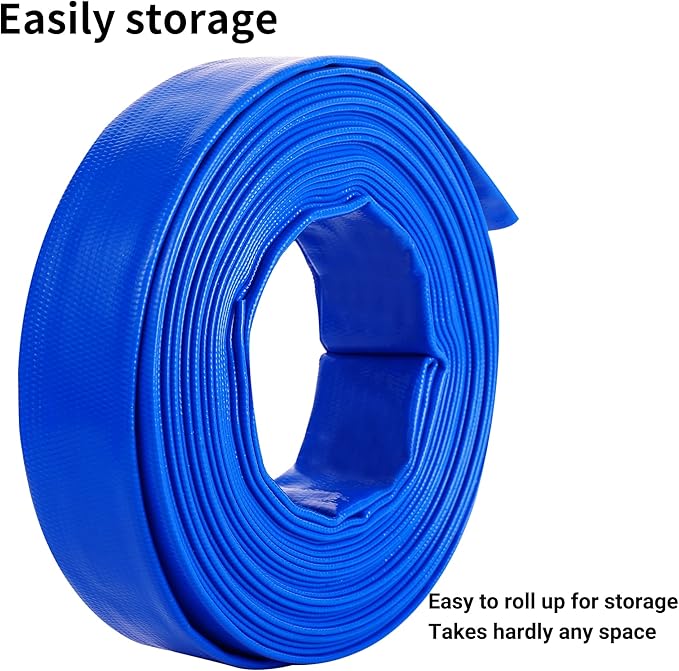 1-1/2" x 50 FT Pool Backwash Hose, - Image 6