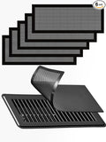 6-Pack Black Magnetic Vent Covers 5.5x12 Inch by Unknown