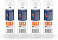 Aquaboon 10” x 2.5” Whole House and Reverse Osmosis Sediment 1 Micron Water Filter Cartridge | COMPATIBLE WITH: Culligan P1, Pentek P1, PD-1-934, P5, AP110, WFPFC5002, CFS110, RS14, WHKF-GD05 (4-PACK)