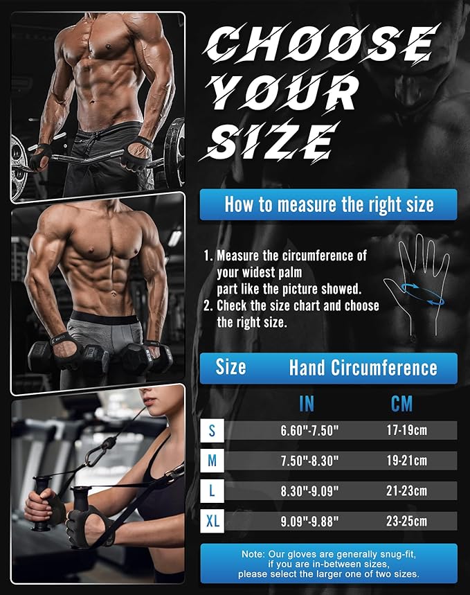 COFIT Breathable Workout Gloves, Antislip Weight Lifting Gym Gloves for Men Women, Superior Grip & Palm Protection for Weightlifting, Fitness, Exercise, Training-FlexoryFit