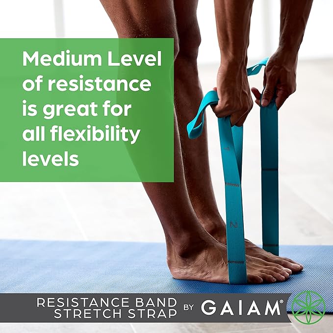 Gaiam Restore Resistance Band Stretching-FlexoryFit