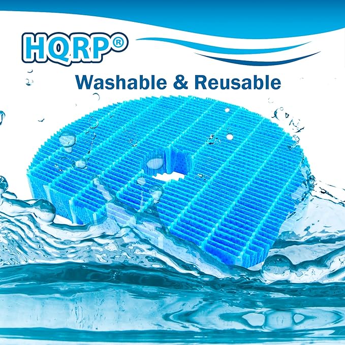 HQRP Humidifying Filter Compatible with Sharp KC850U, KC860U, KC-C70U, KC-C100U, KC-C150U Humidifier, FZC100MFU Replacement