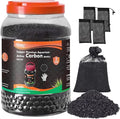 hygger Aquarium Activated Carbon, Premium Natural Coconut Shell Activated by hygger