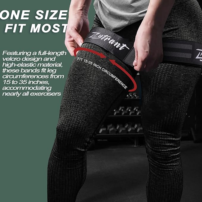 BFR Occlusion Bands for Women Legs Glutes Hip Building, Comfortable Elastic Booty Bands for Blood Flow Training Workouts Fast to Lift Your Butt,Squat,Thigh,Fitness-FlexoryFit