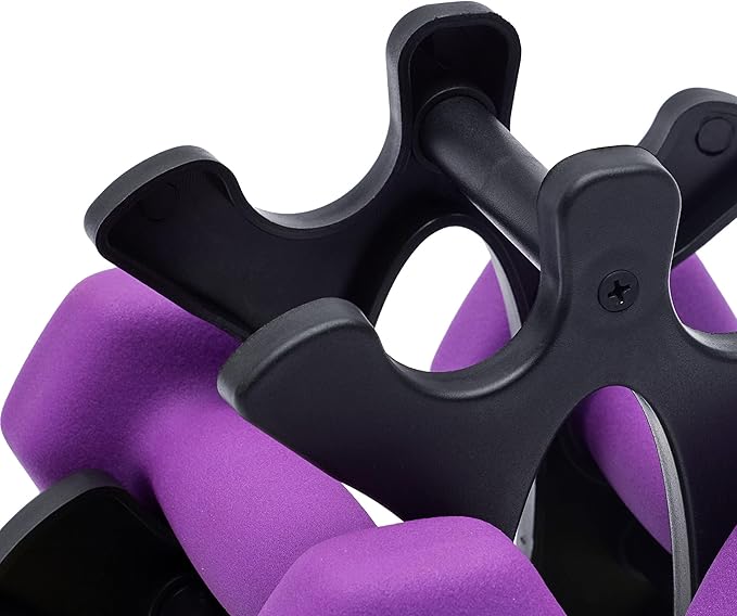 Amazon Basics Neoprene Dumbbell Hand Weights for Exercise and Muscle Toning-FlexoryFit