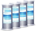 10-Inch Whole House Carbon Block Water Filter -4.5" x 10"-5 Micron- Pack 4