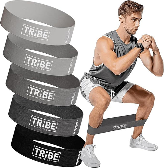 Fabric Resistance Bands for Working Out - Booty Bands for Women and Men - Exercise Bands Resistance Bands Set - Workout Bands Resistance Bands for Legs - Fitness Bands-FlexoryFit