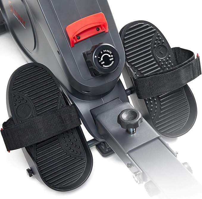 Sunny Health & Fitness Flip & Foldable Rowing Machine for Home w/Extended Slide Rail, Full-Body Workout, Low-Impact, Optional Extra Long Rail, Quiet Rail Cover, Water Motion and Free SunnyFit App-FlexoryFit