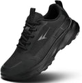 Mens Trail Running Shoes Fashion Walking Hiking Non Slip Sneakers Tennis Cross Training Outdoor Casual Workout Trainers