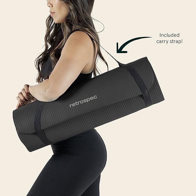 Retrospec Solana 1 inch Yoga Mat-FlexoryFit