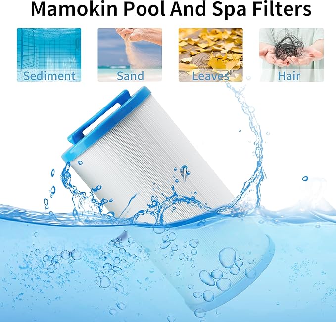 4CH-935 Spa Filter, Replaces for Pleatco PWW35L, SD-01235, Waterway 817-4035, Waterway Teleweir 35 SF, Teleweir| PDC580-AFS | D-01310 | PDY35P3 | 4CH-935RA Hot Tub Filter 2 Pack