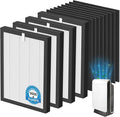 ProHEPA 9000 Replacement Filter Compatible with VEVA 9000 Air Puri-fiers, 4 Pack HEPA Replacement Filters & 8 Activated Carbon Pre-Filters